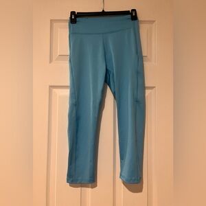 Tek Gear blue leggings with pockets